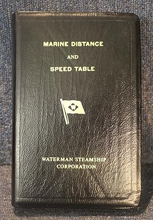 Marine Distance and Speed Table