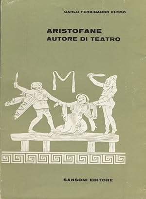 Bild des Verkufers fr Aristofane. Autore di Teatro. Von C. F. Russo. zum Verkauf von Fundus-Online GbR Borkert Schwarz Zerfa