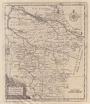 A New Map of His Majesty's Hanover Dominions