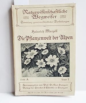 Seller image for Die Pflanzenwelt der Alpen for sale by Antiquariat Zinnober