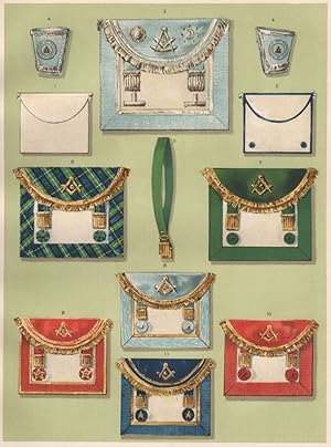 Plate IX.-Typical Examples of Scottish Lodge Aprons