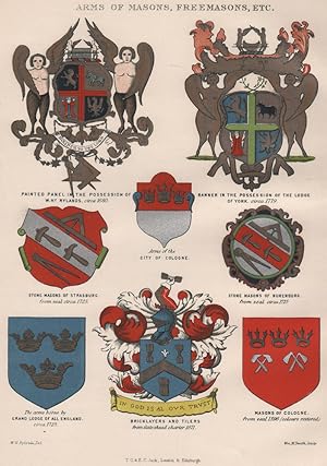 Arms of Masons, Freemasons, Etc.