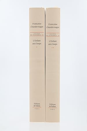 Seller image for Leons de Tnbres III. - L'Enfant aux Loups for sale by Librairie Le Feu Follet