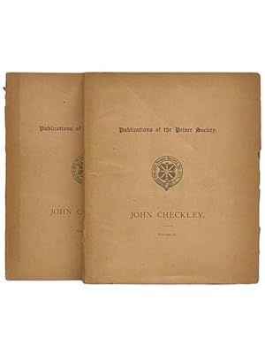 Seller image for John Checkley; or the Evolution of Religious Tolerance in Massachusetts Bay. Including Mr. Checkley's Controversial Writings; His Letters and Other Papers; His Presentment on the Charge of a Libel for Publishing a Book; His Speech at His Trial; the Hon. John Read's Plea in Arrest of Judgment; and a Bibliography of the Great Controversy on Episcopacy by the Ministers of The Standing Order and the Clergy of the Church of England. 1719-1774., with Historical Illustrations and a Memoir by the Rev. Edmund F. Slafter, in Two Volumes [Publications of the Prince Society] for sale by Yesterday's Muse, ABAA, ILAB, IOBA