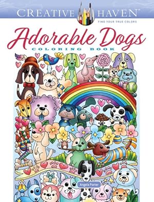 Seller image for Creative Haven Adorable Dogs Coloring Book for sale by GreatBookPrices