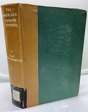 Bild des Verkufers fr The Cambridge Modern History Volume II The Reformation zum Verkauf von Prestonshire Books, IOBA