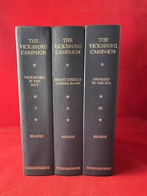 The Vicksburg Campaign 3 Volume Set (SIGNED TWICE BY BEARSS)