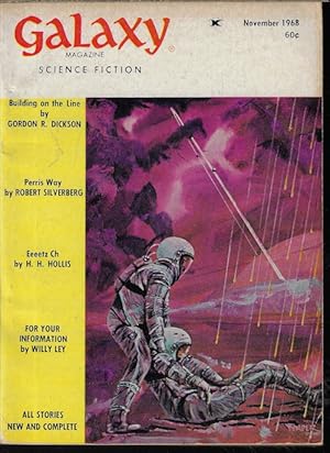 Imagen del vendedor de GALAXY Science Fiction: November, Nov. 1968 a la venta por Books from the Crypt