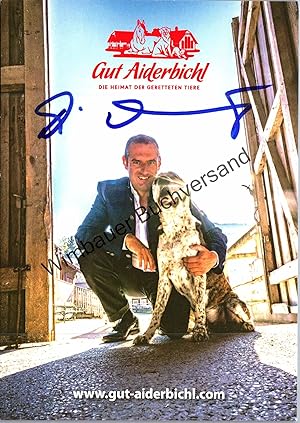 Original Autogramm Dieter Ehrengruber Gut Aiderbichl /// Autograph signiert signed signee