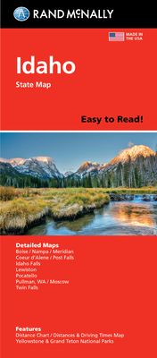 Immagine del venditore per Rand McNally Easy to Read Folded Map: Idaho State Map (Sheet Map, Folded) venduto da BargainBookStores