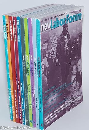 Seller image for New Labor Forum 1999-2011 [10 issues] for sale by Bolerium Books Inc.