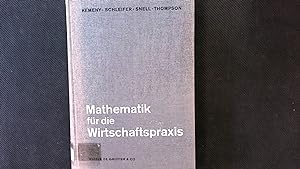 Imagen del vendedor de Mathematik fr die Wirtschaftspraxis. a la venta por Antiquariat Bookfarm