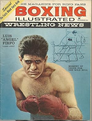 Imagen del vendedor de Boxing Illustrated-Wrestling News Volume 2, No. 11, November 1960 a la venta por Lincbook