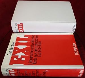 Image du vendeur pour Exil. Literarische und politische Texte aus dem deutschen Exil 1933-1945. mis en vente par Antiquariat Clement