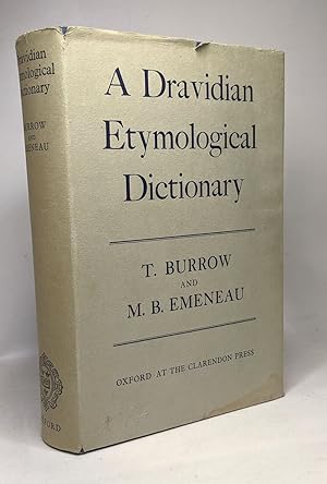A dravidian etymological dictionary