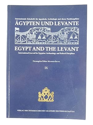 Bild des Verkufers fr gypten und Levante. Egypt and the Levant IX. zum Verkauf von Antiquariat Dorner