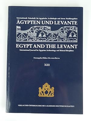 Bild des Verkufers fr gypten und Levante. Egypt and the Levant XIII. zum Verkauf von Antiquariat Dorner