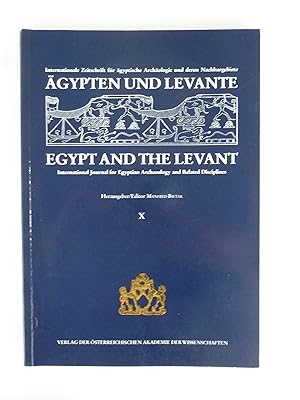 Bild des Verkufers fr gypten und Levante. Egypt and the Levant X. zum Verkauf von Antiquariat Dorner