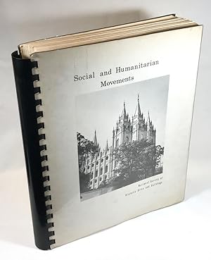 Seller image for The National Survey of Historic Sites and Buildings: Theme XXII: Social and Humanitarian Movements 1965 for sale by Clausen Books, RMABA