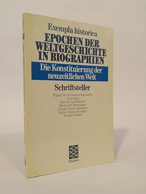 Imagen del vendedor de Die Konstituierung der neuzeitlichen Welt. Schriftsteller a la venta por ANTIQUARIAT Franke BRUDDENBOOKS