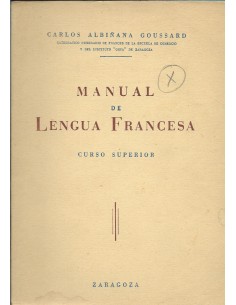 Seller image for MANUAL DE LENGUA FRANCESA for sale by Librovicios