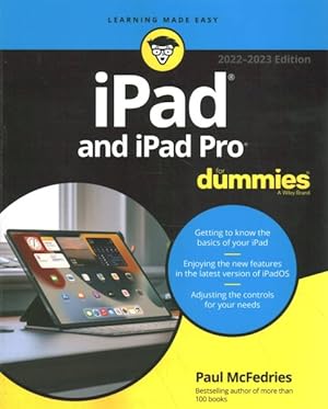 Bild des Verkufers fr Ipad and Ipad Pro for Dummies zum Verkauf von GreatBookPrices