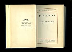 Seller image for Jane Austen (English Men of Letters Series) for sale by Little Stour Books PBFA Member