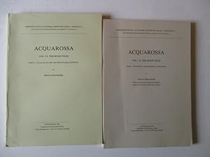 Immagine del venditore per Acquarossa. Vol. VI: The roof-tiles. Part 1: Catalogue and architectural context. Part 2: Typology and technical features venduto da GREENSLEEVES BOOKS