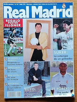 Revista Real Madrid Nº 89. Abril 1997