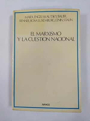 Seller image for El marxismo y la cuestin social. for sale by TraperaDeKlaus