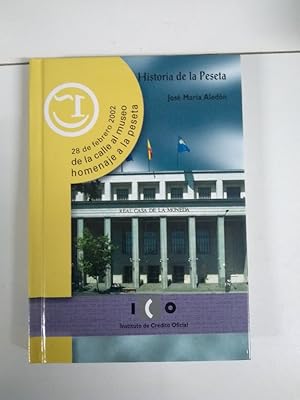 Imagen del vendedor de Historia de la Peseta a la venta por Libros Ambig