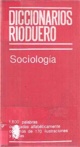 Bild des Verkufers fr Diccionarios Rioduero: Sociologa zum Verkauf von SOSTIENE PEREIRA