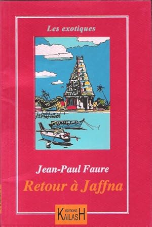 Seller image for Retour  Jaffna : Carnet de voyage  Sri Lanka - Roman for sale by Au vert paradis du livre