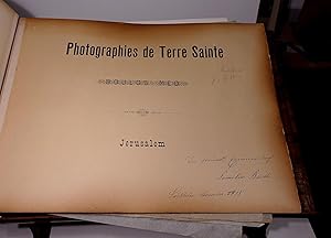 Seller image for Album a photographies de la Terre Sainte arranges par Boulos Mo Jrusalem for sale by Antiquariat Thomas Mertens