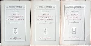Il Governo della Città-Repubblica di Firenze del Primo Quattrocento. Vol. I: Politica e diritto p...