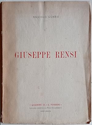 Giuseppe Rensi.