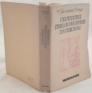 Immagine del venditore per UNA PECCATRICE STORIA DI UNA CAPINERA EVA TIGRE REALE ROMANZI, venduto da Sephora di Elena Serru