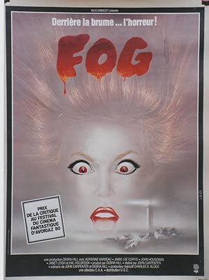 "FOG" Réalisé par John CARPENTER en 1979 avec Adrienne BARBEAU, Jamie LEE CURTIS / Affiche origin...