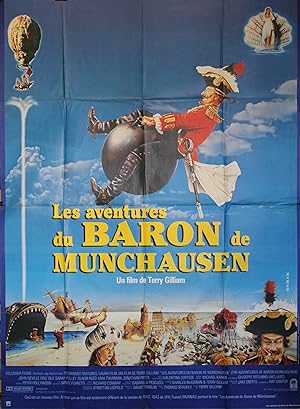 "LES AVENTURES DU BARON DE MUNCHAUSEN" THE ADVENTURES OF BARON MUNCHAUSEN / Réalisé par Terry GIL...