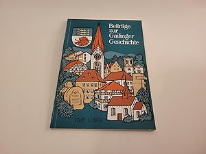 Beiträge zur Gailinger Geschichte. Heft 1/1979