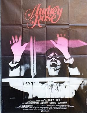 "AUDREY ROSE" Réalisé par Robert WISE en 1977 avec Marsha MASON, Anthony HOPKINS / Affiche frança...