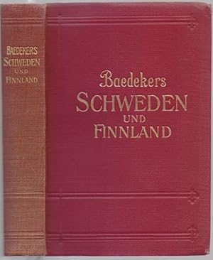 Schweden, Finnland und die Hauptreisewege durch Dänemark. Handbuch für Reisende. 14. Auflage.