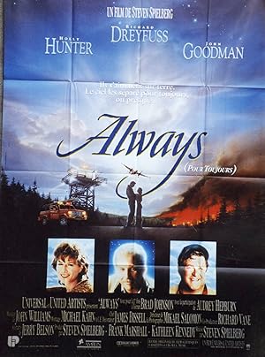"ALWAYS" Réalisé par Steven SPIELBERG en 1989 avec Richard DREYFUSS, Holly HUNTER, John GOODMAN /...