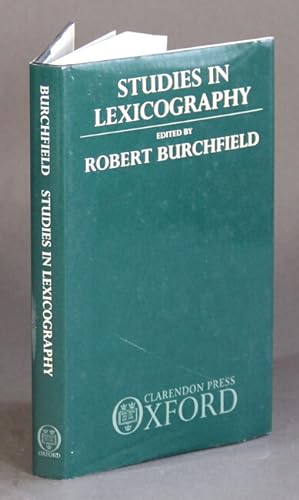 Studies in lexicography