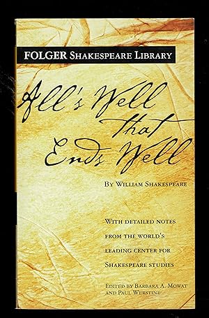 Immagine del venditore per All's Well That Ends Well (Folger Shakespeare Library) venduto da Granada Bookstore,            IOBA