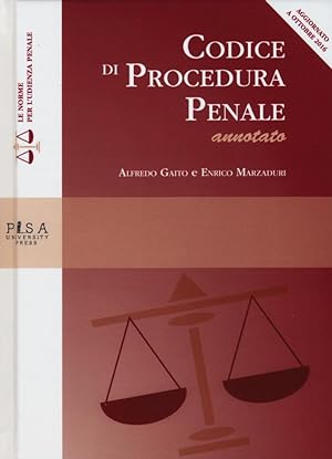 Immagine del venditore per Codice di procedura penale annotato venduto da Libro Co. Italia Srl