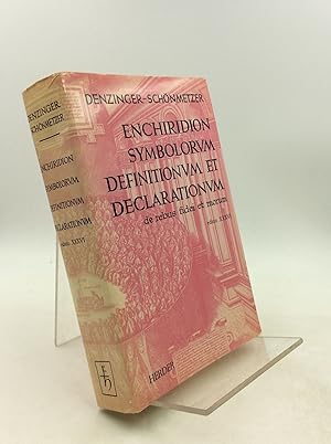Seller image for ENCHIRIDION SYMBOLORUM: Definitionum et Declarationum de Rebus Fidei et Morum for sale by Kubik Fine Books Ltd., ABAA