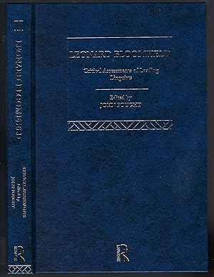 Immagine del venditore per Leonard Bloomfield: Critical Assessments of Leading Linguists - Volume II: Reviews and Meaning venduto da Turn-The-Page Books