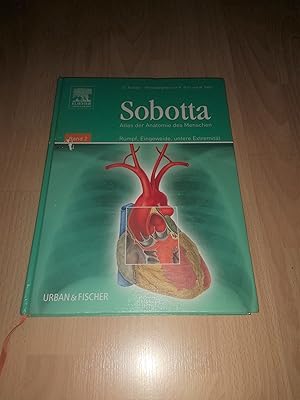 Bild des Verkufers fr Sobotta, Atlas der Anatomie des Menschen Band 2 Rumpf, Eingeweide, untere Extremitt zum Verkauf von sonntago DE