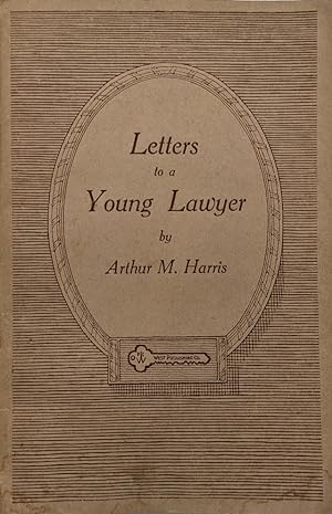 Seller image for Letters to a Young Lawyer for sale by Eat My Words Books